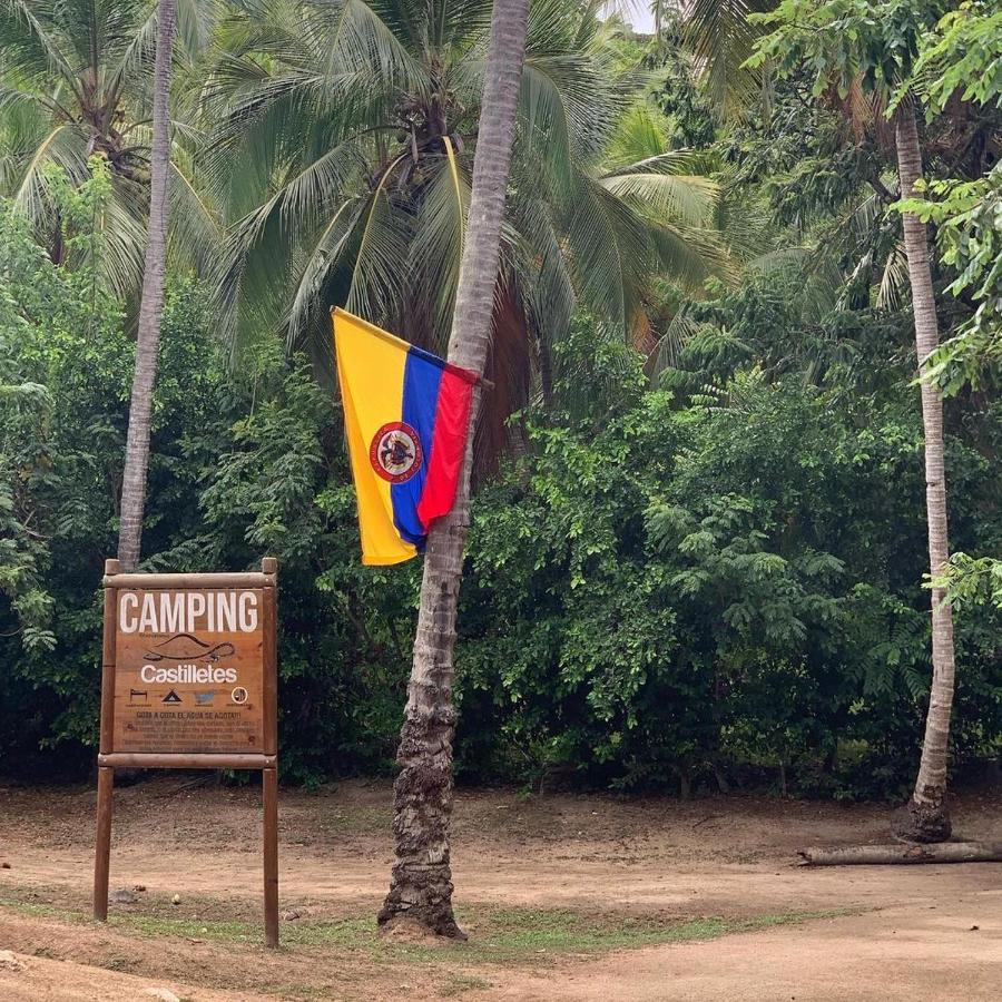 Camping Castilletes Parque Tayrona Bed and Breakfast El Zaino Exteriör bild