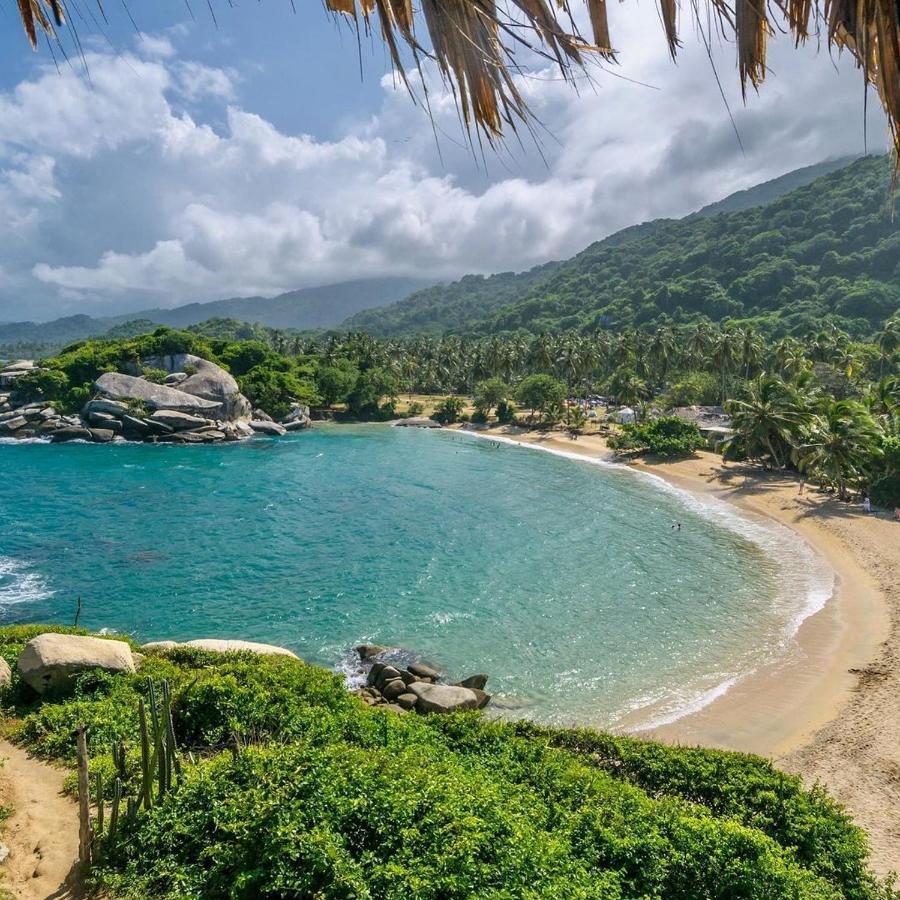 Camping Castilletes Parque Tayrona Bed and Breakfast El Zaino Exteriör bild