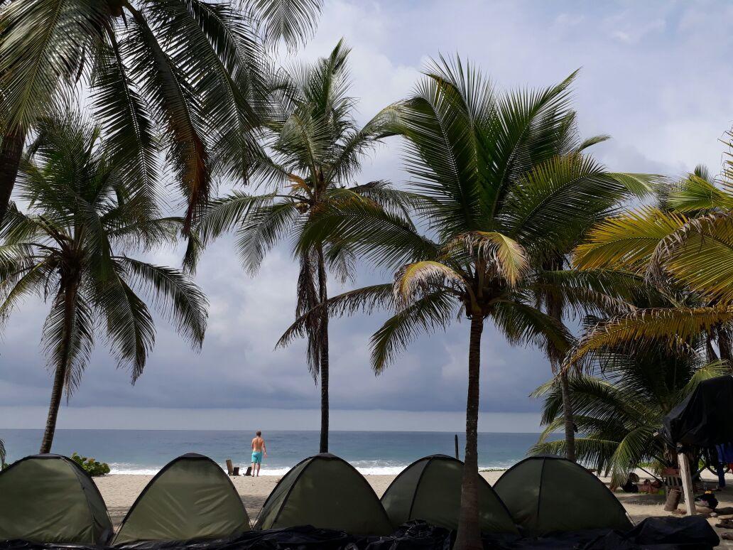 Camping Castilletes Parque Tayrona Bed and Breakfast El Zaino Exteriör bild