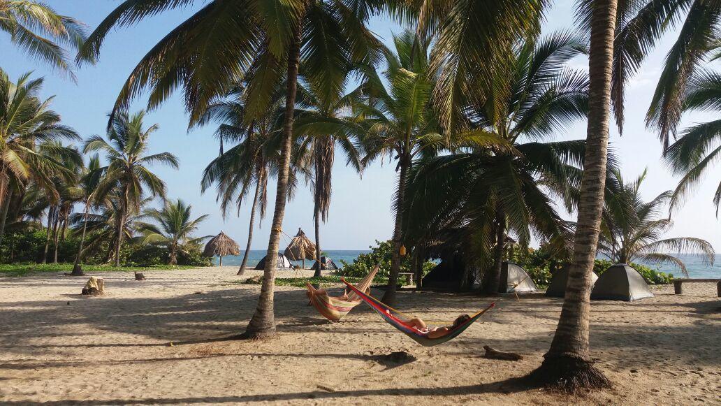Camping Castilletes Parque Tayrona Bed and Breakfast El Zaino Exteriör bild